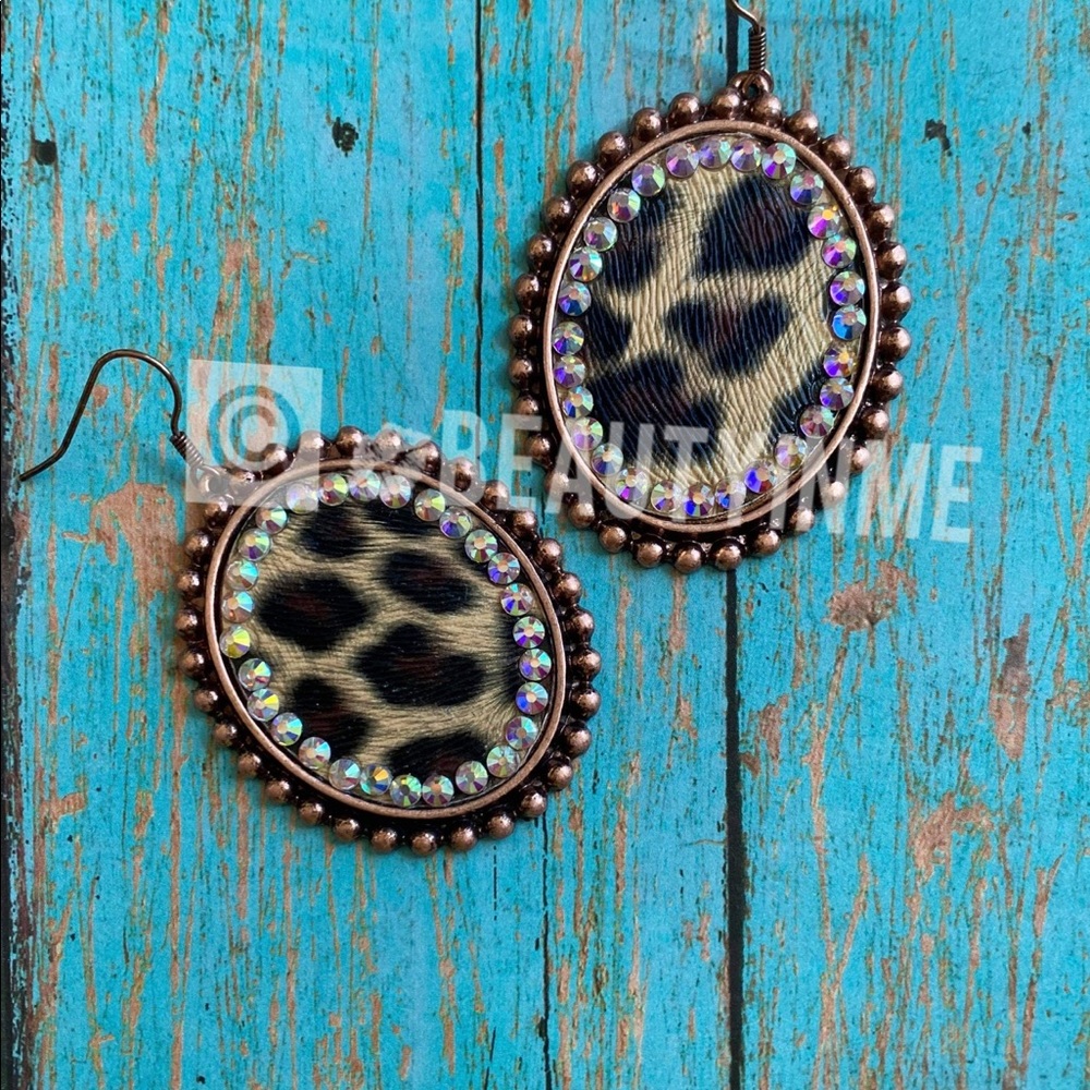 Leopard Earrings